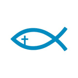 Jesus Fish Decal Jesus Sticker Christian Fish Symbol Car Sticker