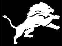 Detroit Lion Vinyl Decal Laptop Car Window Detroit Team Sticker