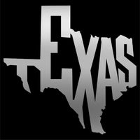 Texas State Outline Vinyl Decal Car Window Laptop Sticker