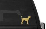 Hound Silhouette Vinyl Decal Coonhound Car Window Laptop Sticker