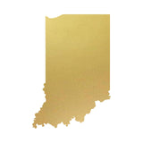 Indiana state Outline Vinyl Decal Car Window Laptop IN Sticker