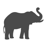 Elephant vinyl decal Silhouette laptop car sticker