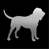 Bloodhound Vinyl Decal Car Window Laptop Dog Silhouette Sticker