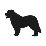 Leonberger Vinyl Decal Car Window Laptop Dog Silhouette Sticker