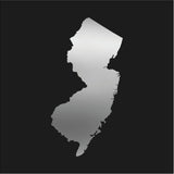 New Jersey state Outline Vinyl Decal Car Window Laptop IL Sticker