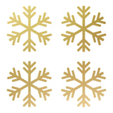 Small Snowflake Symbol Vinyl Decals set of 4 snowflakes Stickers Sheet