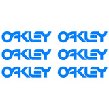 Oakley Logo Vinyl Decal Laptop Car Window small set of 6 small Stickers