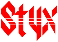 STYX band Logo Vinyl Decal Laptop Car Window Speaker Sticker