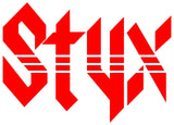 STYX band Logo Vinyl Decal Laptop Car Window Speaker Sticker