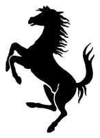 Ferrari Prancing Horse Vinyl Decals Car Body Window Mirror Stickers