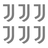 Juventus Decal Socker Vinyl Decals Stickers small Set of 6