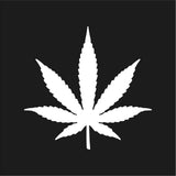 Marijuana leaf Symbol Vinyl Decal Car Window Laptop 420 Cannabis Sticker