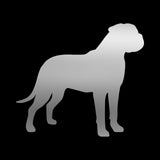 Bullmastiff Vinyl Decal Car Window Laptop Dog Breed Silhouette Sticker