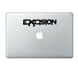 Excision Vinyl Decal Dubstep DJ Vinyl Decal Laptop Car Window Sticker