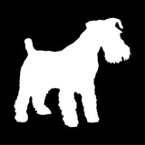 Terrier Decal Car Window Laptop phone Dog Breed Silhouette Sticker