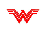 Wonder Woman Movie Symbol Vinyl Decal Car Window Laptop Logo Sticker