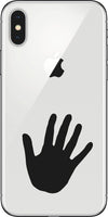 Open hand Vinyl Decal Car Window Laptop Hand Silhouette Sticker