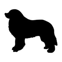 Pyrenees Decal Car Window Laptop Dog Breed Silhouette Sticker