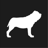 Neapolitan mastiff vinyl decal Dog Silhouette laptop car sticker