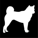 Shiba Inu Decal Car Window Laptop phone Dog Breed Silhouette Sticker