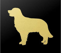 Golden Retriever vinyl decals Dog Silhouette laptop car sticker