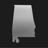 Alabama state Outline Vinyl Decal Car Window Laptop AL Sticker