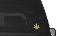 Marijuana leaf Symbol Vinyl Decal Car Window Laptop 420 Cannabis Sticker