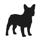 French Bulldog Vinyl Decal Car Window Laptop Dog Breed Silhouette Sticker