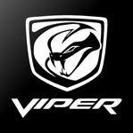 Dodge Viper Vinyl Decal Sticker