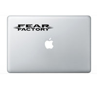 Fear Factory Metal Band Logo Vinyl Decal Car Window Laptop Guitar Sticker