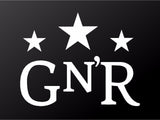 Guns N' Roses Vinyl Decal Chinese Democracy GNR Car Window Laptop Guitar Sticker