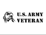 US Army Veteran Vinyl Decal Car Truck Window Eagle Sticker