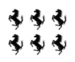 Ferrari Prancing Horse Vinyl Decals Car Body Window Mirror Stickers