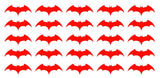 Batman Begins Symbol Vinyl Decals Phone Laptop Helmet Small 1.5" Stickers