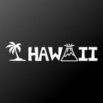 Hawaii Vinyl Decal Car Window Laptop Hawaiian name Sticker