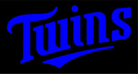Minnesota Twins Name MLB symbol Vinyl Decal laptop exterior Window Sticker