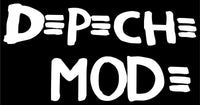 Depeche Mode band Logo Vinyl Decal Laptop Car Window Speaker Sticker