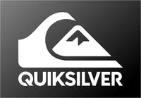 Quiksilver Surf Logo Vinyl Decal Quicksilver Car Window Laptop Surfboard Sticker
