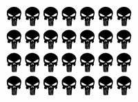 The Punisher Small 1 Skull Vinyl Decals Phone Laptop Gun Helmet Stick –  Kandy Vinyl Shop