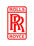 Rolls-Royce Logo Vinyl Decal Car Window Laptop Sticker