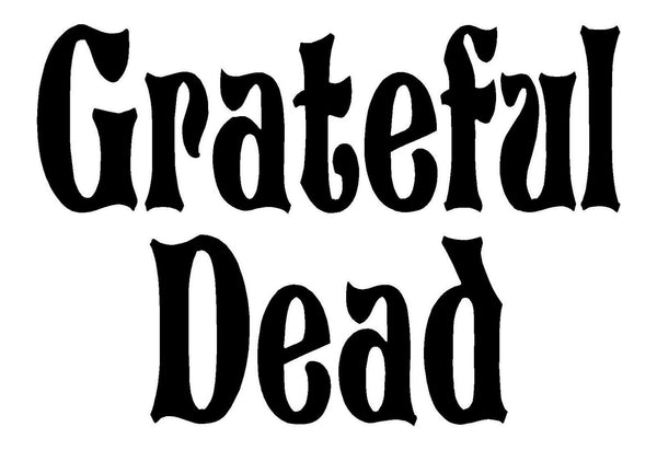 Grateful Dead band Logo Vinyl Decal Laptop Car Window Speaker Sticker