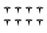 Tesla Logo Vinyl Decals Phone Dashboard Mirror Laptop Small 1.5" Stickers