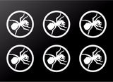 The Prodigy Techno Ant Logo 6 Vinyl Decals Phone Laptop Speaker 1" Stickers
