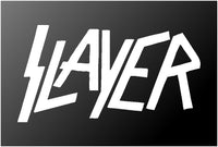 Slayer Thrash Metal Band Vinyl Decal Car Truck Window Guitar Laptop Sticker