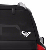 Roxy Logo Surf Girl Vinyl Decals Car Window Laptop Surfboard Stickers Set