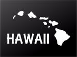Hawaiian Islands Vinyl Decal Hawaii Aloha Car Window Laptop Surf Sticker