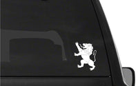 Belgian Lion Vinyl Decal Car Window Laptop Belgium Leo Belgicus Sticker