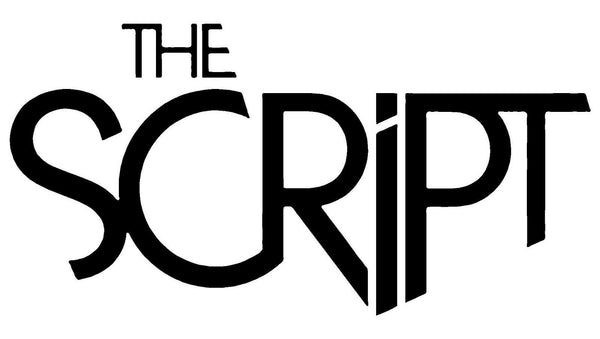 The Script band Logo Vinyl Decal Laptop Car Window Speaker Sticker