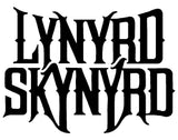 Lynyrd Skynyrd band Logo Vinyl Decal Laptop Car Window Speaker Sticker