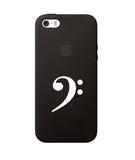 Bass Clef Symbol Vinyl Decals 6 Small Phone Case Laptop Guitar 1.5" Stickers